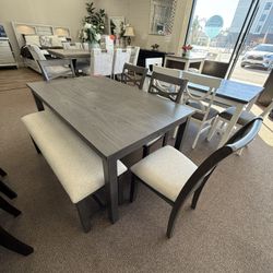 6 Pc Dining Table 