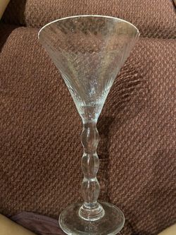 4 wine /martini glasses