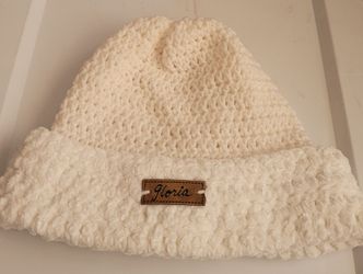 Beige Ski Hat