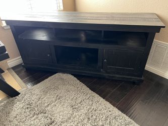 Farmhouse Coffee and End Tables with Matching TV Stand