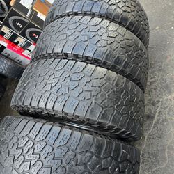 4 used tires 275 70r16 Falken Wldpeak AT3