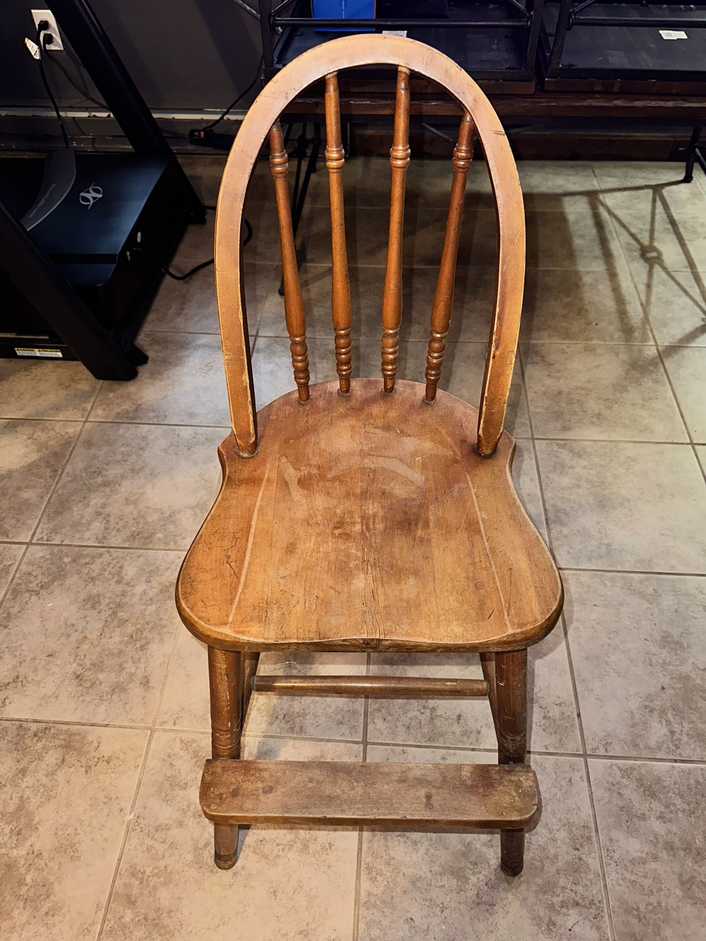 Antique Wooden Highchair