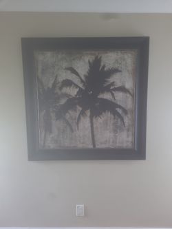 50x50 Wood Framed Art