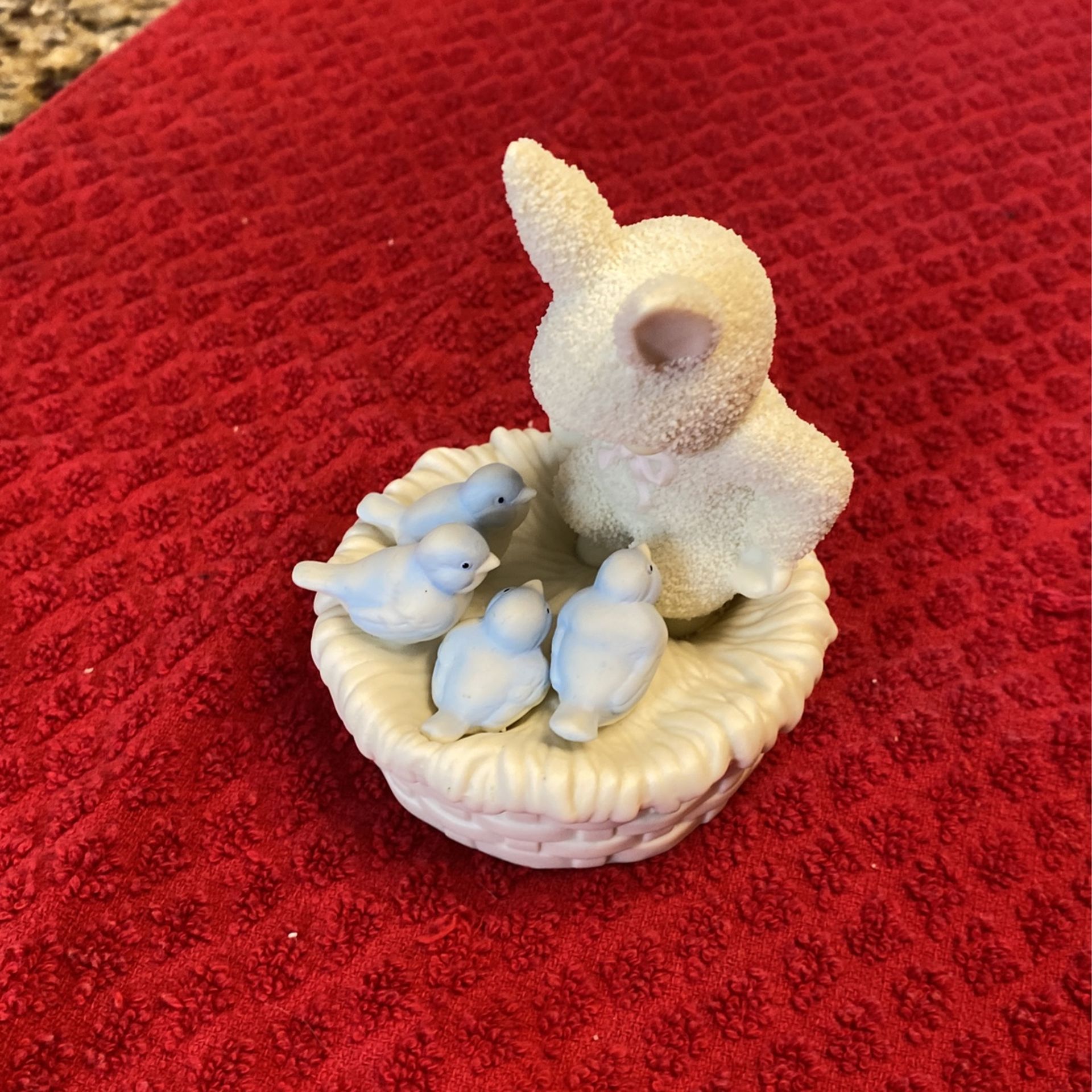 Dept 56 Snowbabies Baby In A Birds Nest