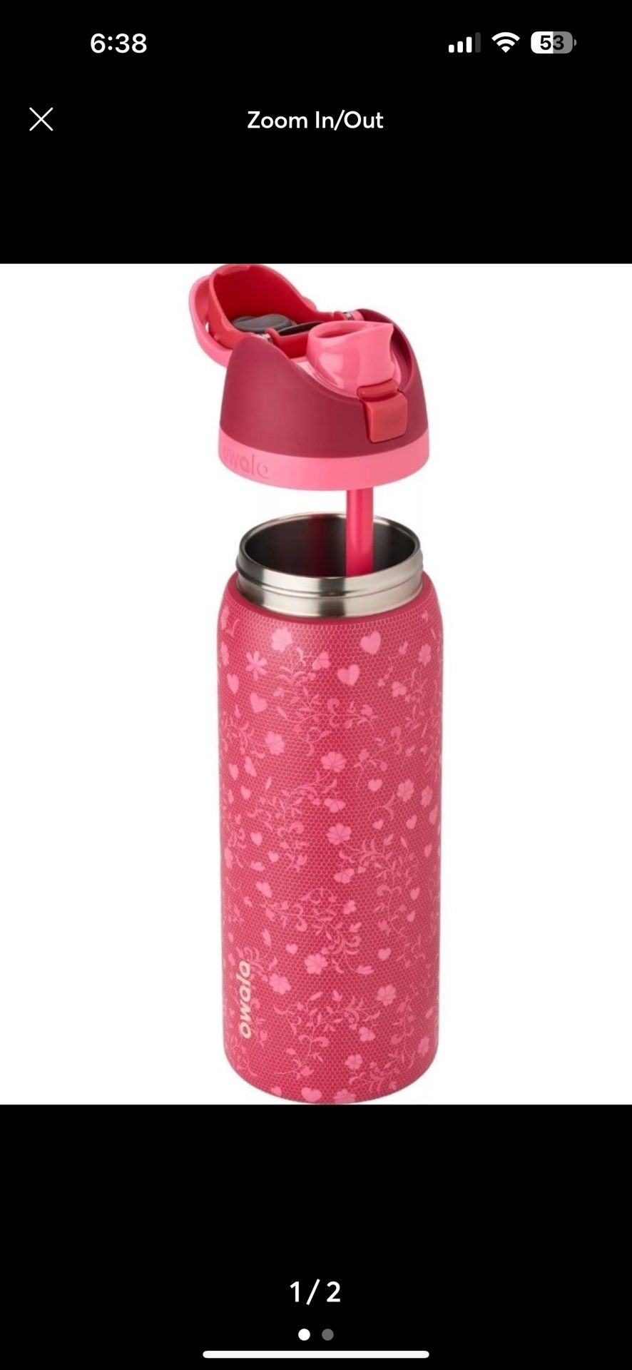Owala Love Letter Water Bottle
