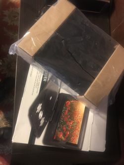 Brand new portable DVD player