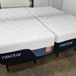 LIKE NEW! Nectar Ultra Split-King Mattress - Delivery Available
