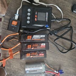 Spektrum DSX radio W/ Sim Dongle RC Jet Plane, Etc Battaries And Chargers