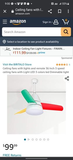 New Ceiling Fan