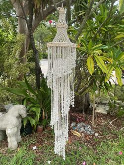 Large Seashell Chandeliers(2)