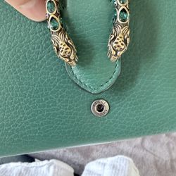 Dionysus Gucci Wallet With Emerald Stones  