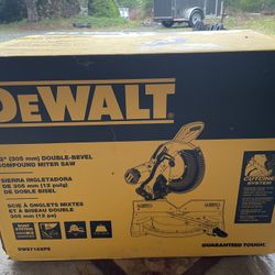 Double Mitre Chop Saw W/stand Brand New