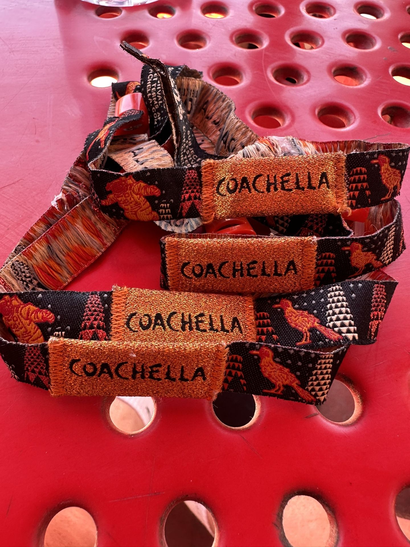 4 GA COACHELLA SUNDAY WRISTBANDS $200 EACH