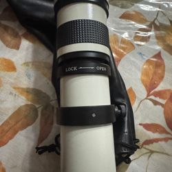 Telephoto Lens EF Lens for Canon, JINTU 420-800mm f/8.3 Manual Zoom Lens for Canon EOS T7i T6 T6i T6s T7 T8i T3i, T4i, T5, T5i, SL2, SL1 4000D 2000D 8