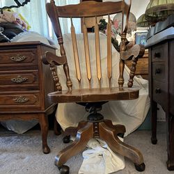 Office Chair Vintage Desk Arm Chair