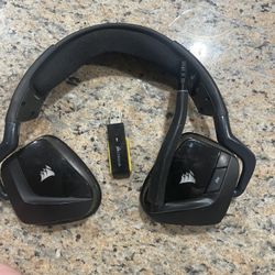 Corsair Wireless Gaming Headset + USB Dongle 