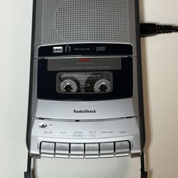 Radio Shack CTR-121 Desk Top Cassette Voice Activated Recorder Tested/Works