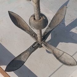Galvanized Steel Folding Grapnel Anchor 6kg