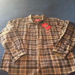 Milwaukee Flannel Shirt New