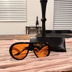 Black And Gold Glasses 