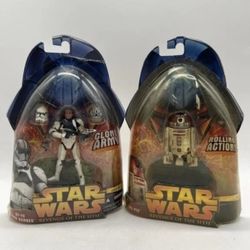 Pair of Star Wars Revenge of the Sith Figures
