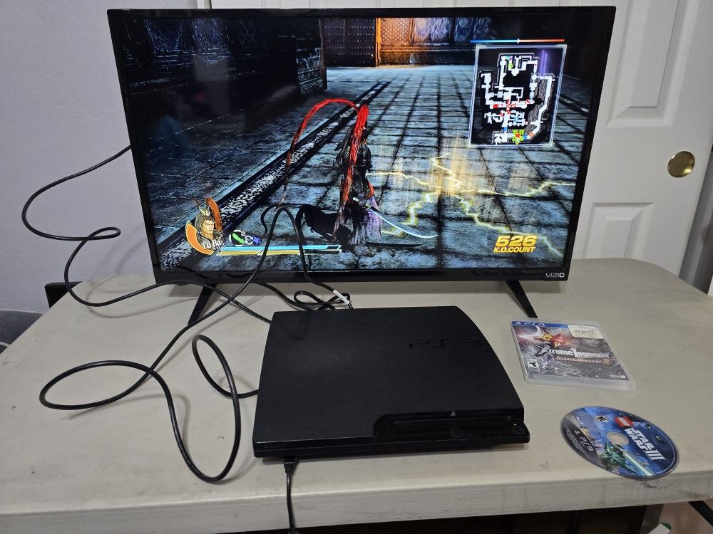 PS3 Slim 320 GB With Games