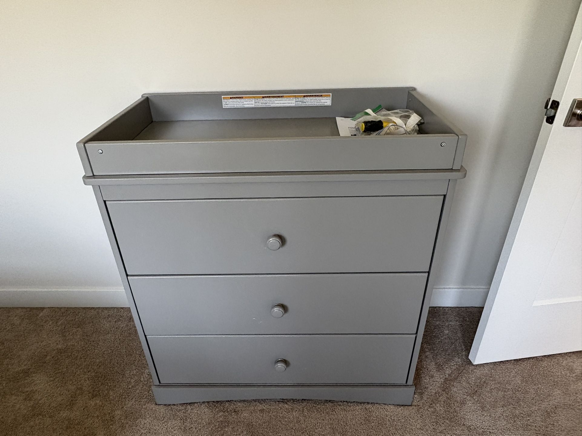 Baby Changer Drawer Set