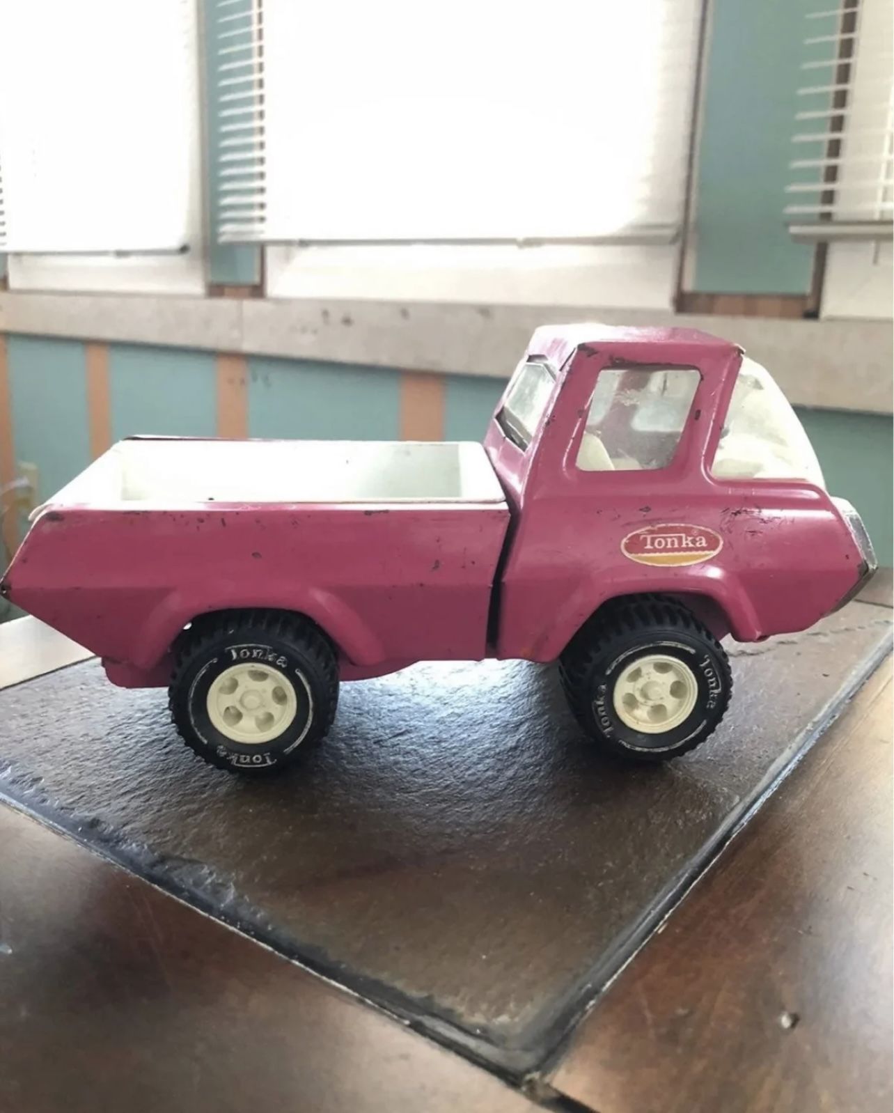 Vintage 1970’s Pink Tonka Truck Die Cast