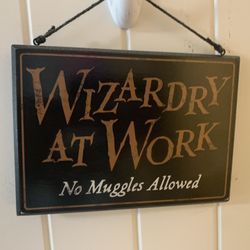 Harry Potter Door Sign!