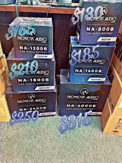 Nemesis Audio Battery 1000-4000 New Espanol /English 