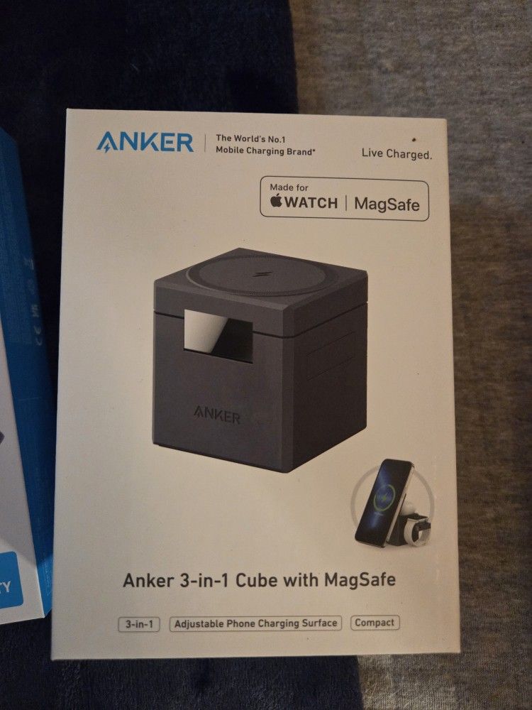Brand New Anchor Cube 3 In 1 Charger