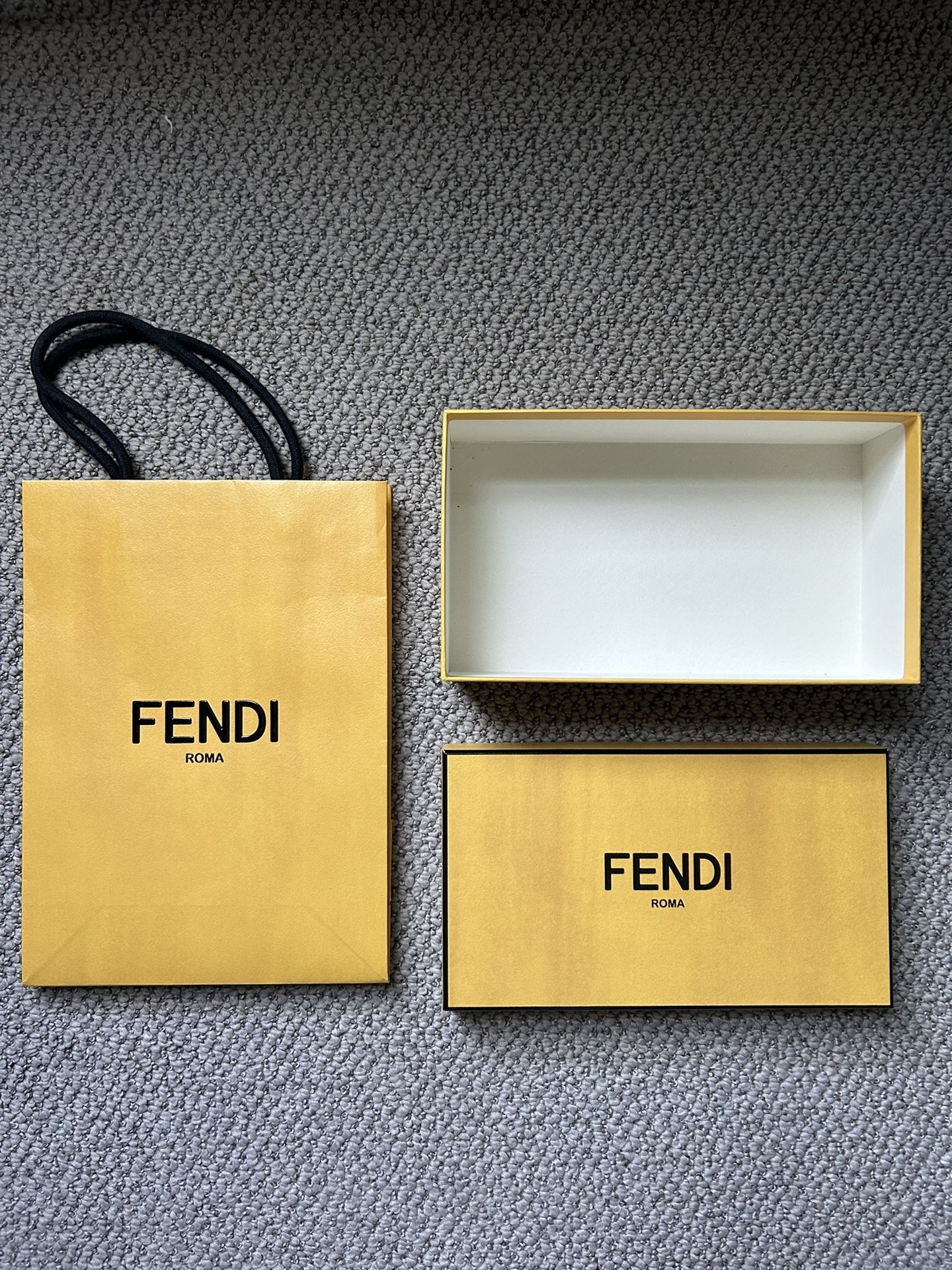 Fendi Box & Paper Gift Bag