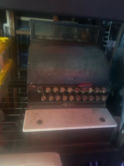 Vintage antique cash register