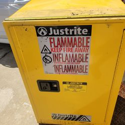 Just rite Flammable fire cabinet