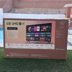 50UA77 50” Lg smart 4k Uhd tv 
