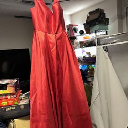 Red Prom Dress Gown