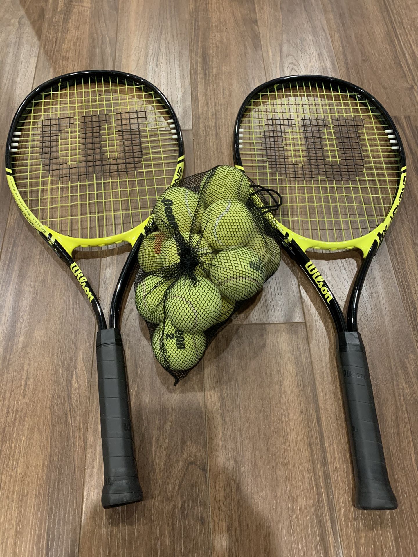 Tennis Racquet Racket and Balls
