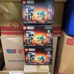 Lego Brick Headz - Star Wars Mandalorian & Child