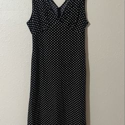 Polka Dot Maxi Dress
