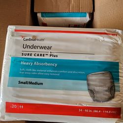 3 Adult Diaper For Men Women...20/pack