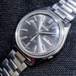 Seiko 5 Actus JDM Vintage Collectible Automatic Men's Watch With kanji day