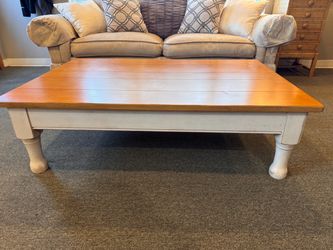 Farmhouse Wood Coffee Table