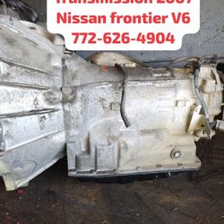 Transmission 2007 Nissan Frontier V6 