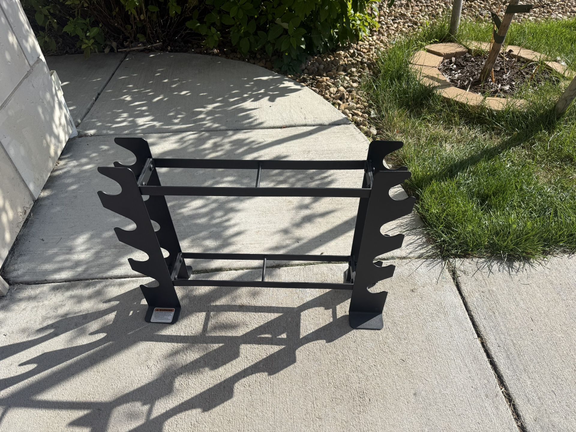 Heavy-Duty Dumbbell Rack / Weight Stand – No Weights Included