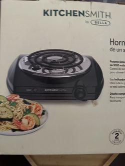 Kitchen Smith by Bella Single coil Burner Hot Plate single small electric stove