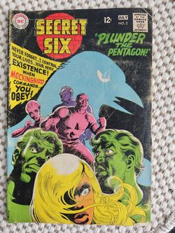 Secret Six Issue #2 June/july 1968 For sale