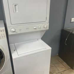 Ge Stackable Washer Gas Dryer 