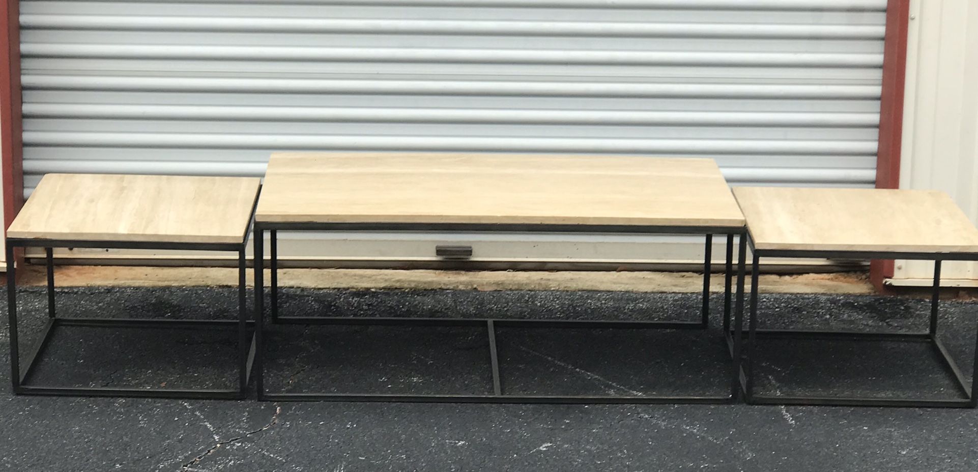 Coffee Table with End Tables