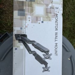 Dual Monitor Wall Mount For Computer Monitors