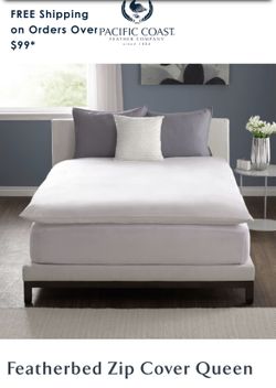 Pacific Coast Feather Company - Feather bed zip Protector